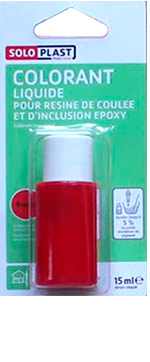 Colorant liquide pour rsine de coule et d'inclusion